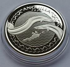 1 UNZE 999 SILBER - FISCH / AAL / ANGELN - SILBERMÜNZE - SILBERBARREN - SELTEN