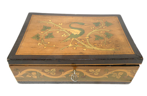 Jugendstil schatulle mit - schatulle,