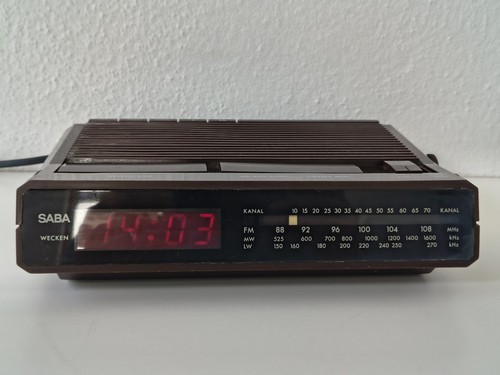 Saba radio clock space - clock,