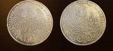 10 DM Silbermünze 1972  D