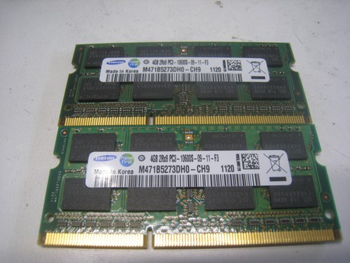 8gb 2x4gb samsung pc3 - 8gb, pc3-10600s