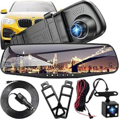 Dashcam auto spiegel full - dashcam, hd