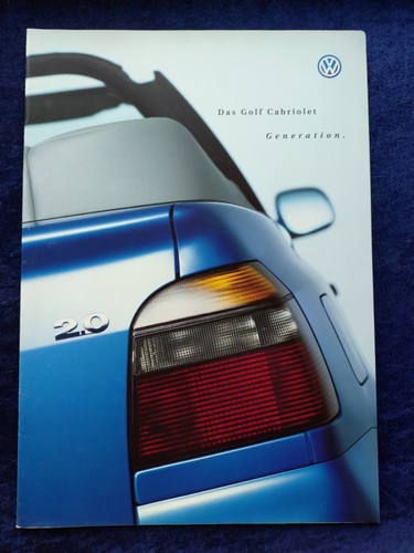 Golf cabrio cabriolet - vw,