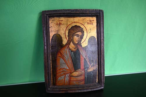 Griechische ikone erzengel - griechische,