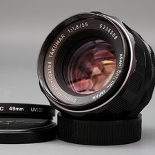 Super Multi Coated TAKUMAR  55mm F/1.8 - ASAHI PENTAX m42 mount lens