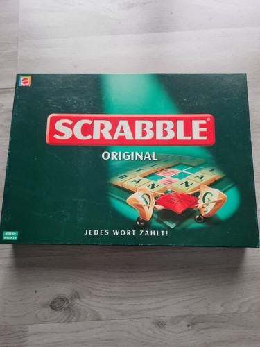 Scrabble original mattel 1999 - scrabble,