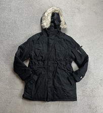 TIMBERLAND Herren Jacke Parka Gr L Winterjacke Expedition Wasserdicht Schwarz