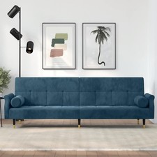 Schlafsofa mit Kissen Couch