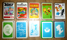5x Quartett *  Bereich: TC - Comic * Disney, Kauka, Asterix, etc.