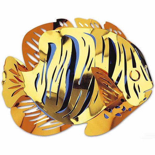 Metallic clown fisch - 3d,