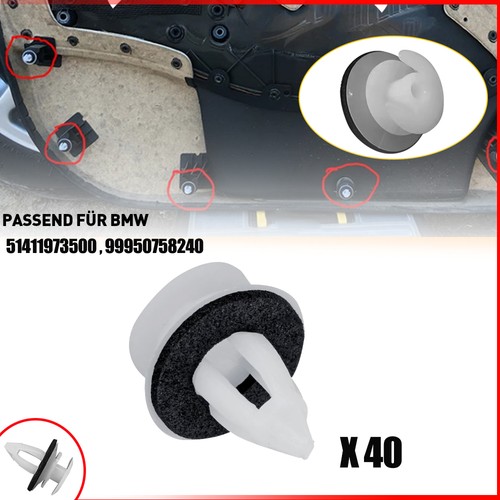 40x türverkleidung clip für - clip,
