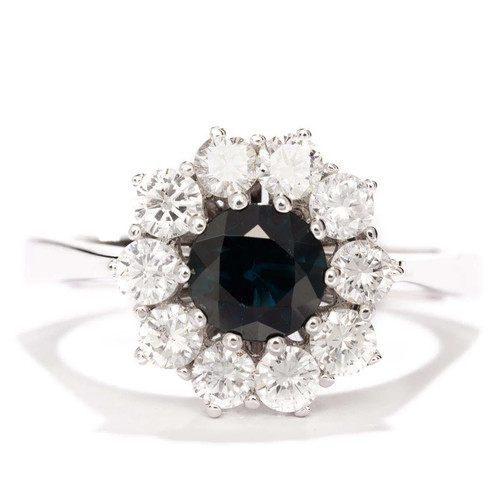 Saphir ring aus - saphir, 585er