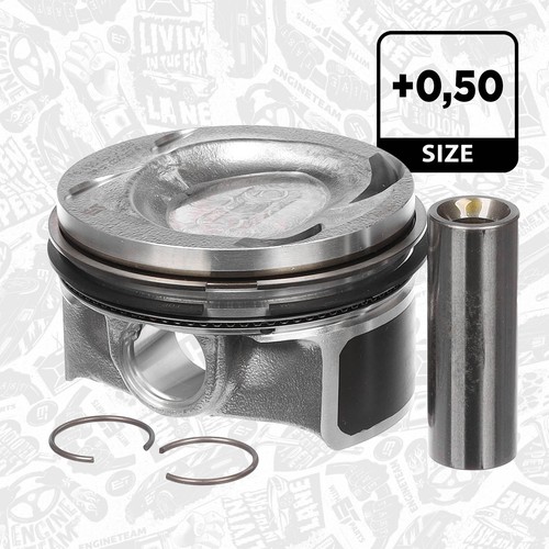Kolben mit ringen - ringen, und