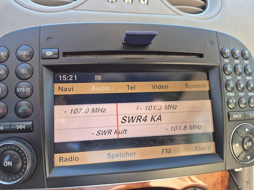 Mercedes comand ntg2 5 - sl, ntg2.5