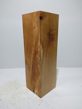Holzsäule, Holzstele, Holzdeko, Holzklotz, Dekoration,Bastelholz,Erle,H: 38,8 cm