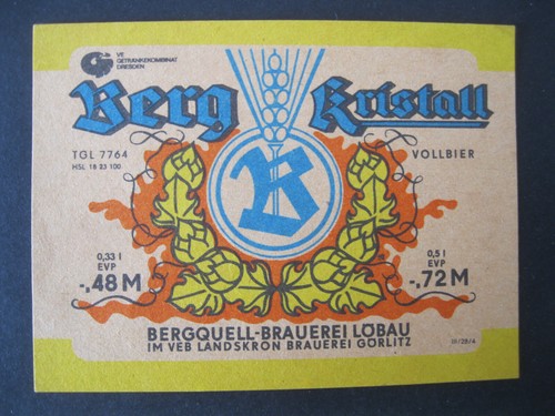 Bergquell brauerei löbau - lÖbau, berg