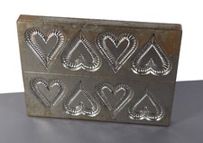 Antike Herz Backform Schokoladenform Marzipanform