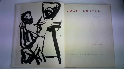 Jozef kostka kresby - kostka,
