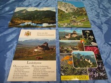 Ansichtskarten ,  Lichtenstein