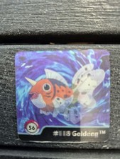 POKEMON 3D-Karte,  #118 Goldeen #119 Seaking, artbox, 56, Series One, 1999