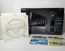 Nintendo Wii Sports Resort Pack OVP - Schwarz inkl. Wii Wheel,  Controller ✅