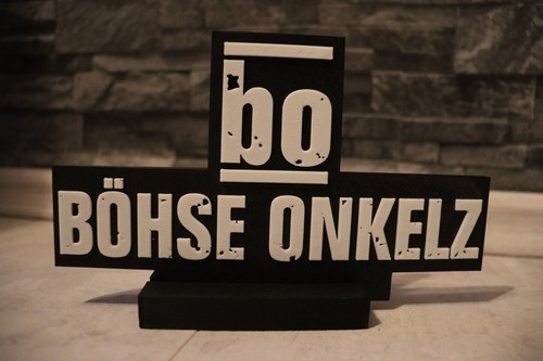 Böhse onkelz deko schild - bÖhse,