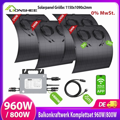 Solaranlage komplettpaket 960w - solaranlage,