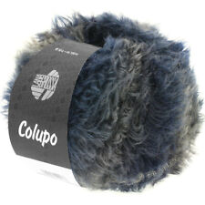 Flauschgarn Lana Grossa "Colupo" Farbe 003 - Dunkelblau/Schwarzblau knapp 300 g