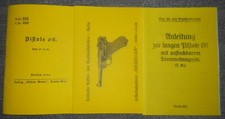 Beschreibung Parabellum Pistole 08 - 9mm & 7,65mm & lange Pistole 08 mit Trommel