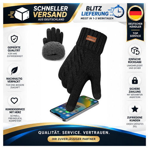 Warme fleece handschuhe herren - fleece-handschuhe,