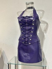 Echtleder Korsett + Rock Gr. S 36