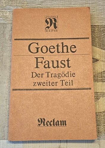 Reclam goethe faust der - reclam:, faust.