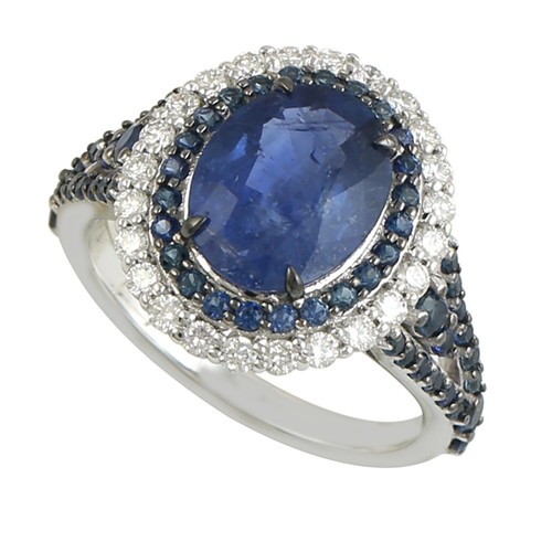 Vintage ring für damen blauer - für,