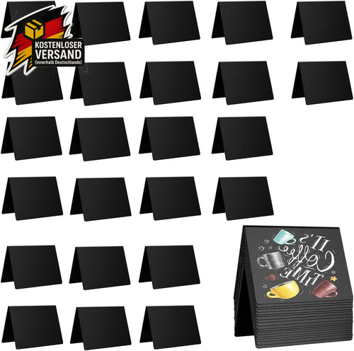 Mini kreidetafel set - mini-kreidetafel, stück