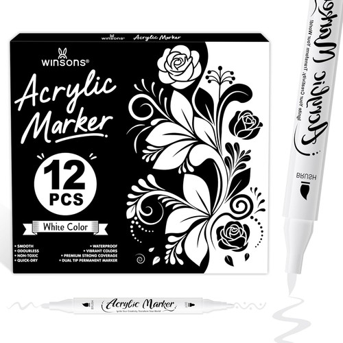 Acrylstifte set stk - set, 12
