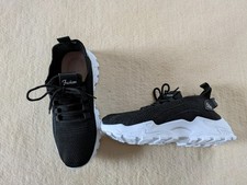 Chunky Sneaker Schwarz Weiße Dicke Sohle Mesh 39 neu