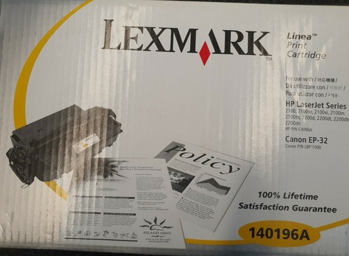 Toner lexmark 140196a - 1,