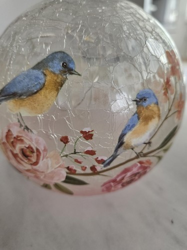 Deko glas kugel flowergarden - glas,