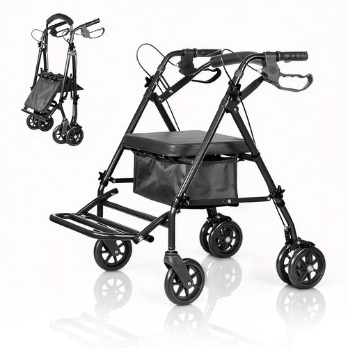 Faltbarer 1 rollator - faltbarer,