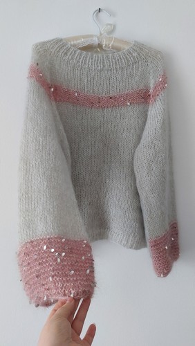 Handgestrickter pullover - handgestrickter,