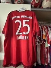 Autogramm Trikot Signiert FC Bayern München Thomas Müller 2015/2016 Unterschrift