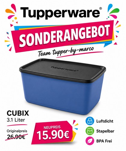 Tupperware cubix - tupperware,