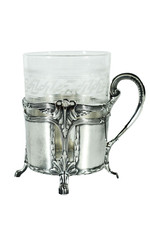 Wmf jugendstil glashalter - jugendstil, glashalter+