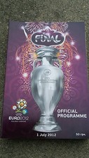 Programm vom Finale Spanien - Italien, EURO 2012, Englisch