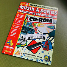 MUSIK & SONGS komponieren und aufnehmen - Eine Windows 95-Software