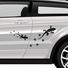 Gecko & Spuren Dekorset Aufkleber Gekko Aufkleber Bogen Auto Dekor Sticker #1013