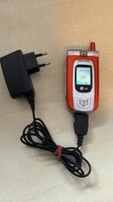 LG U8180 Orange, Silber, KlappHandy, Telefon, Geprüft, Komplett, Händler Wie Neu