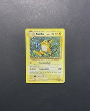 Pokémon Raichu Holo