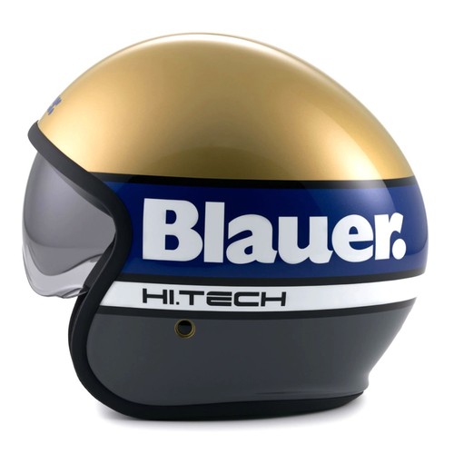 Motorradhelm blauer pilot - pilot, 4.0