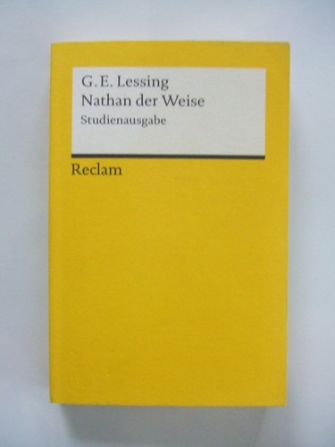 Reclam lessing nathan - lessing,